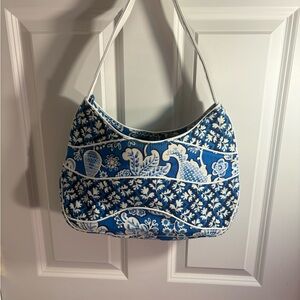 Vera Bradley Blue and White Floral Women's Bag